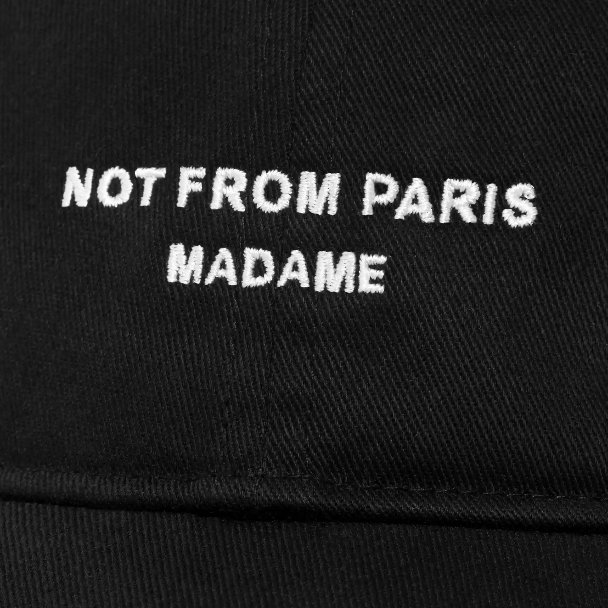 Slogan Cap Black