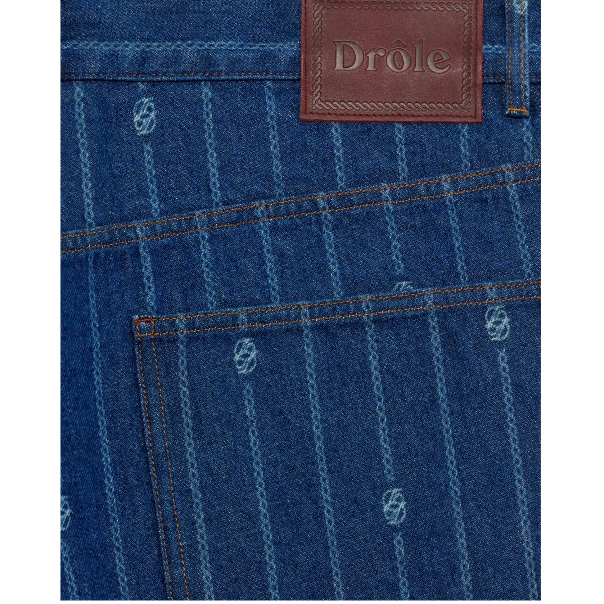 Le Jean Baggy Monogramme