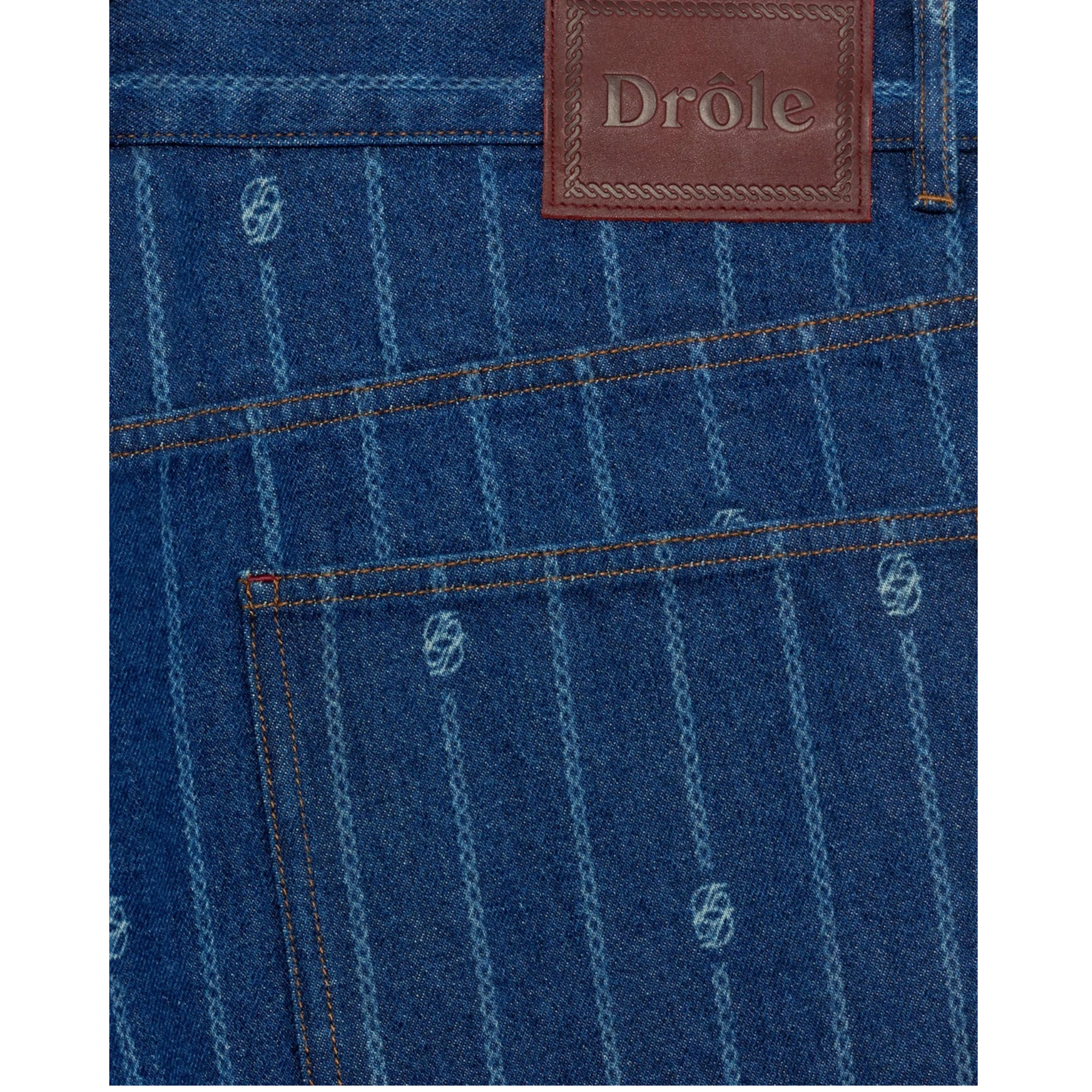 Le Jean Baggy Monogramme