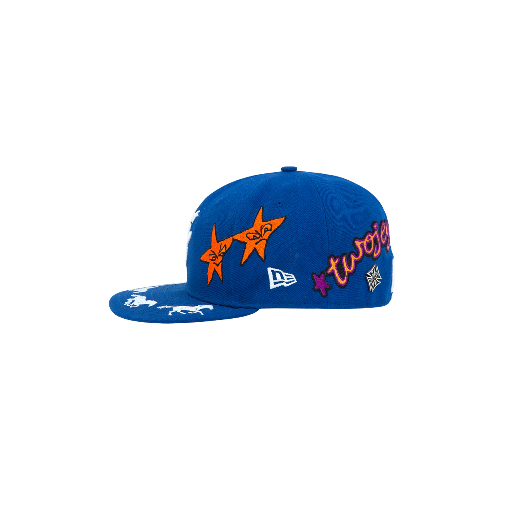 Two Jeys 59FIFTY Patches Blue