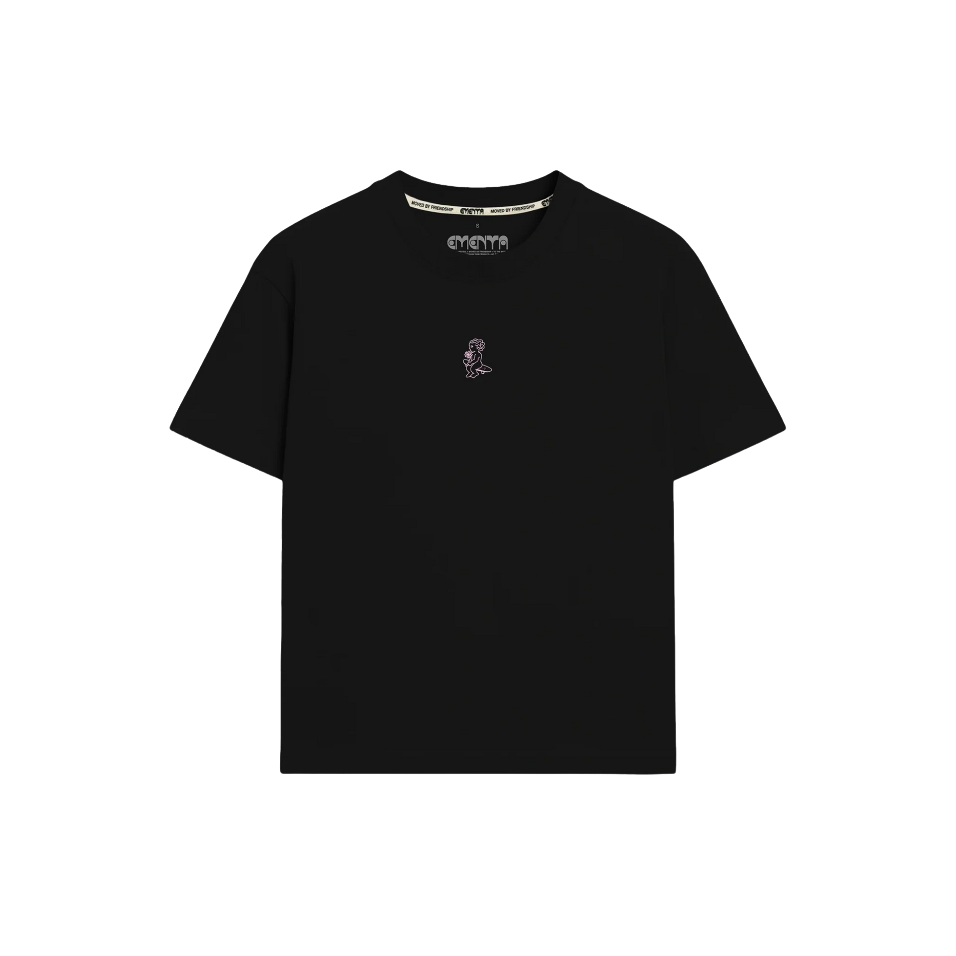 IKON FLOWER T-SHIRT BLACK