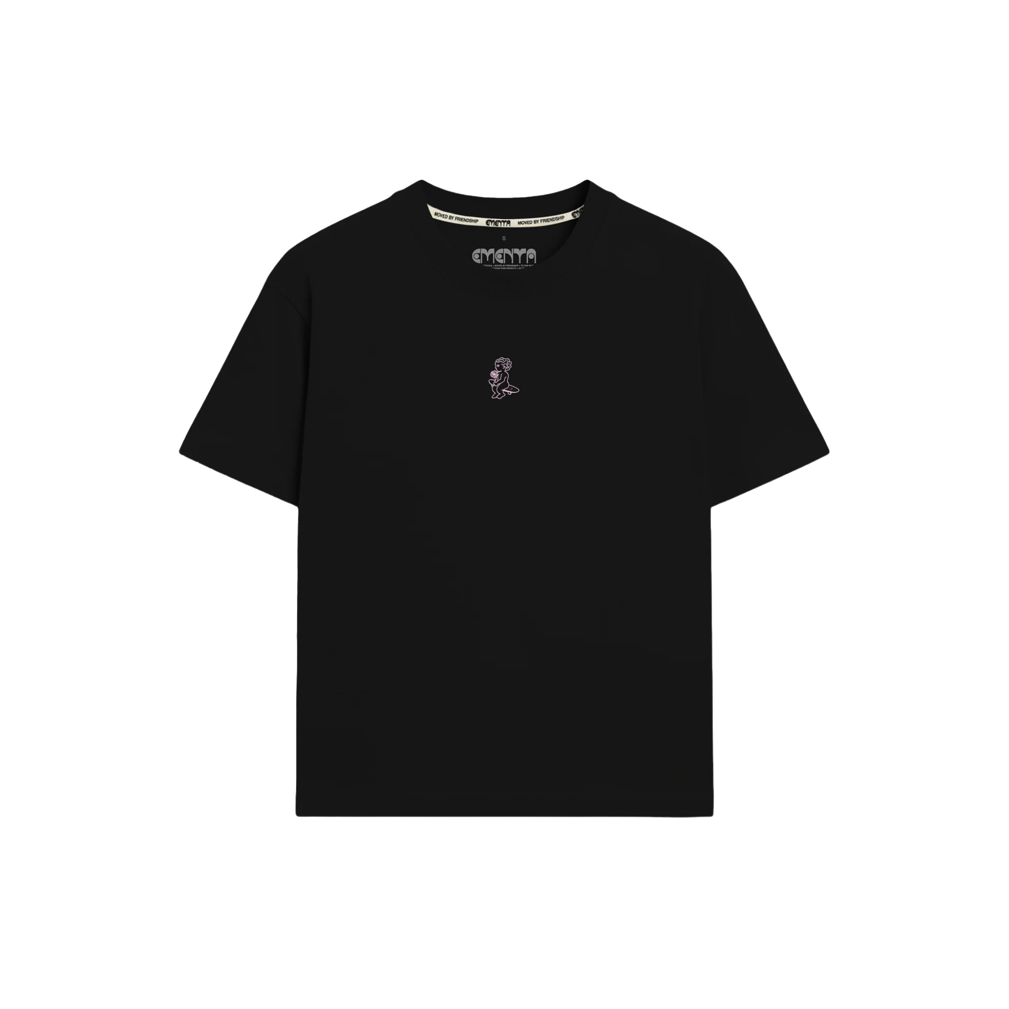 IKON FLOWER T-SHIRT BLACK