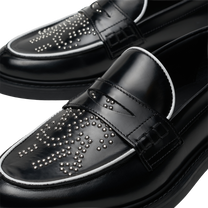 Loafer Gowtu Studs Black