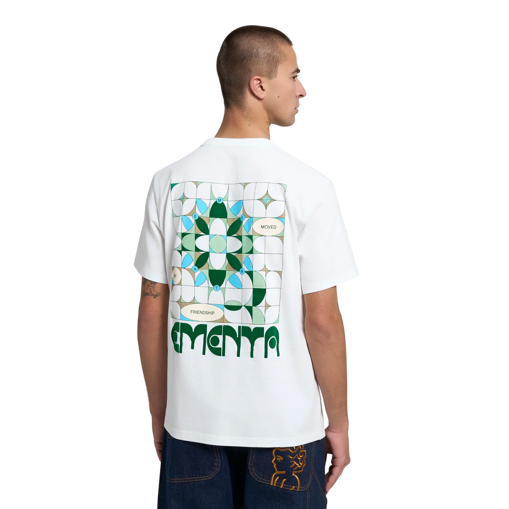 MAIKA VELVET T-SHIRT WHITE