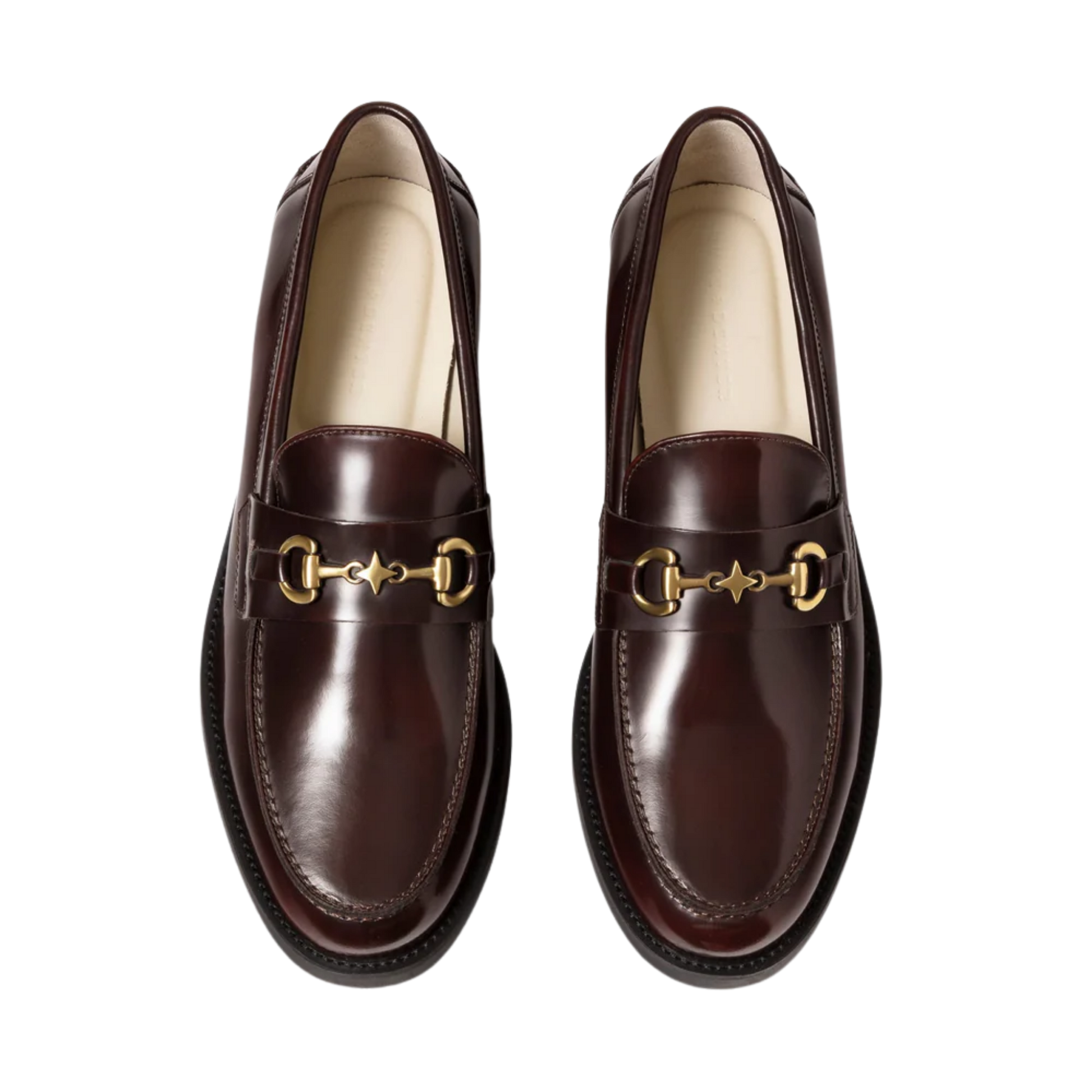 Buffed Red Bit Loafer