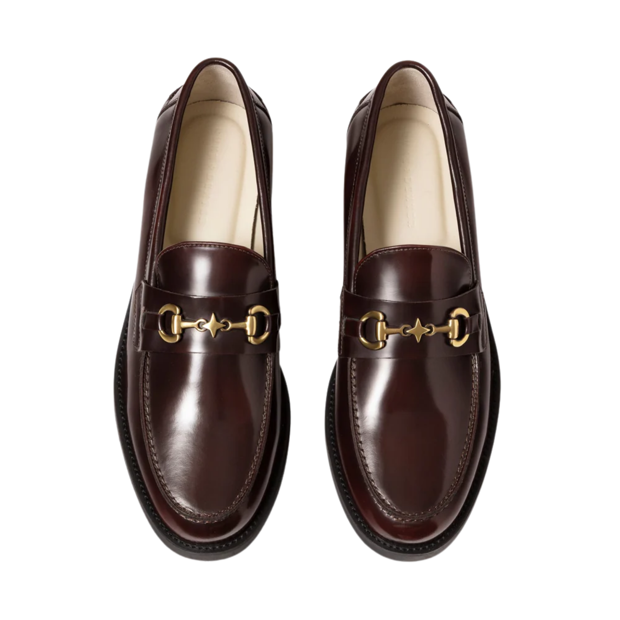 Buffed Red Bit Loafer