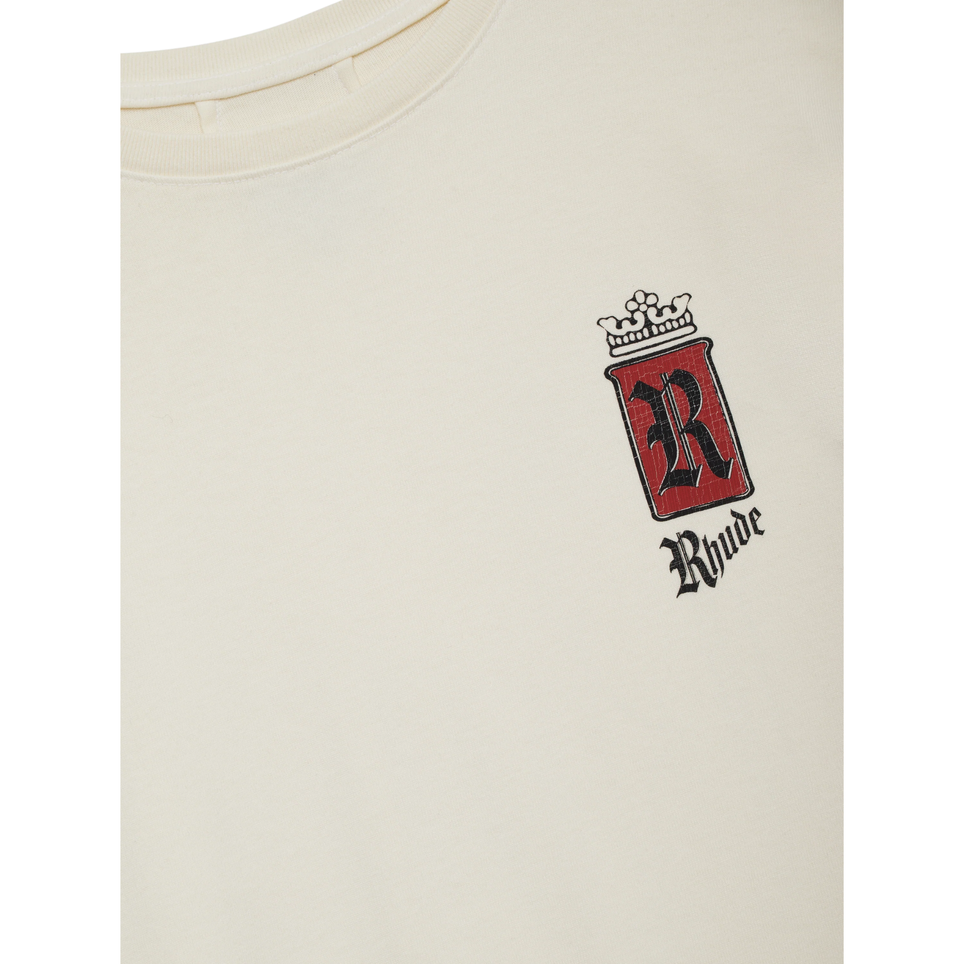 RHUDE FUMAR 91 TEE VINTAGE WHITE