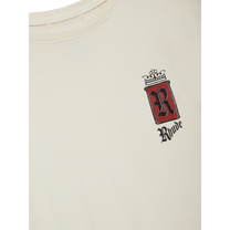 RHUDE FUMAR 91 TEE VINTAGE WHITE