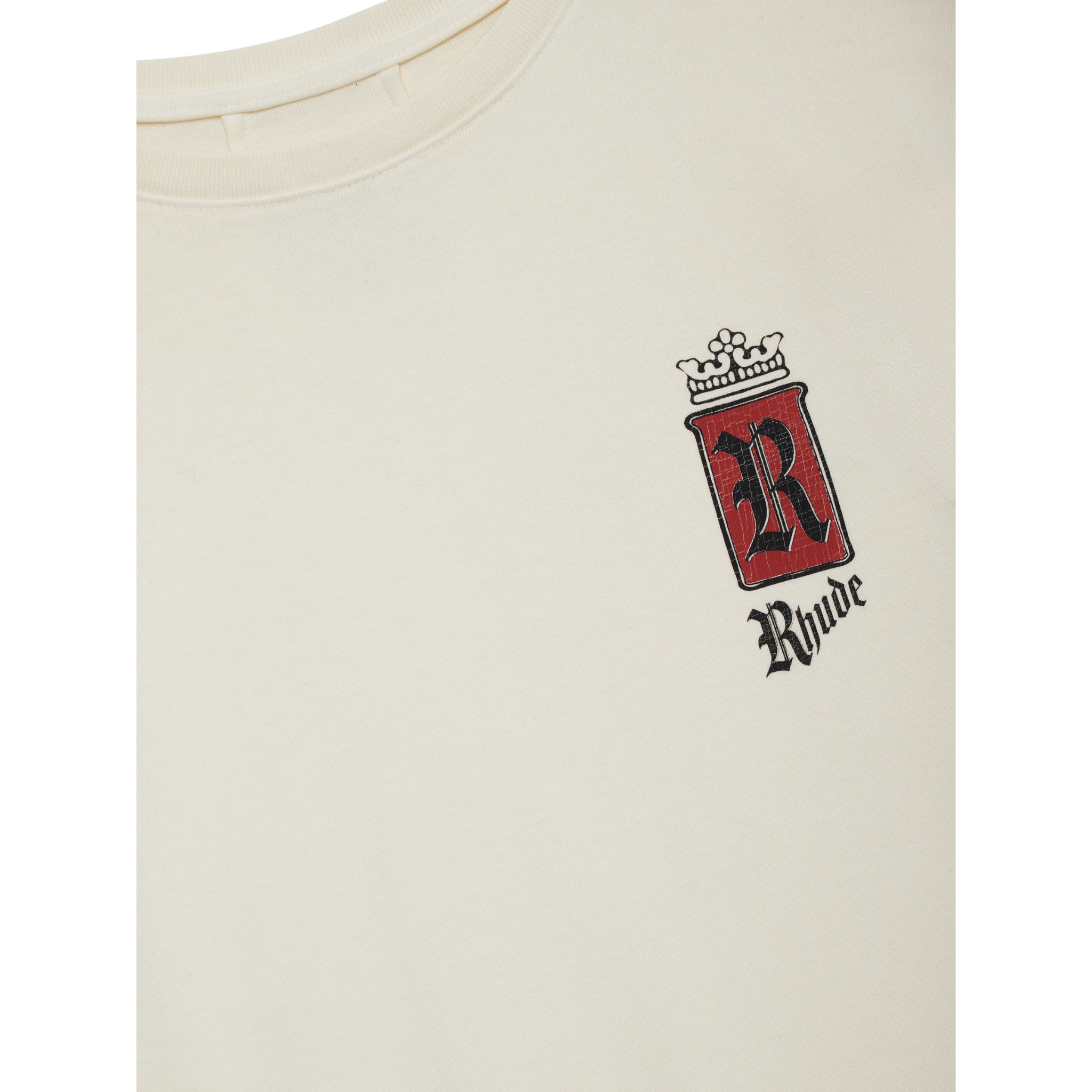 RHUDE FUMAR 91 TEE VINTAGE WHITE