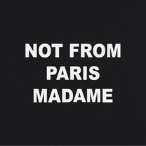 Bold T-shirt Slogan Black
