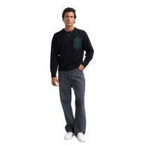 Knit Sweater Knot Black