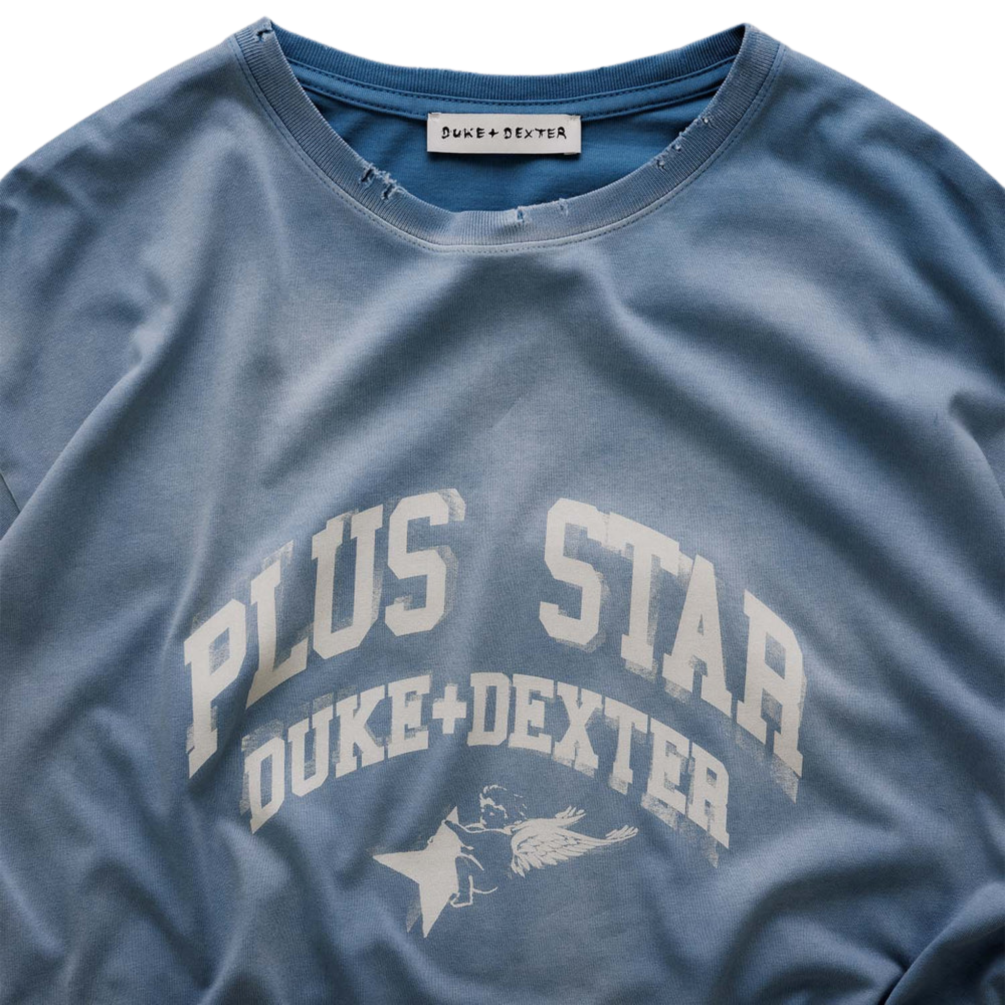 Plus Vintage Washed Navy T-Shirt