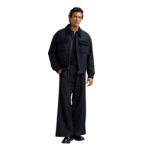 Box Jacket Varsity Black