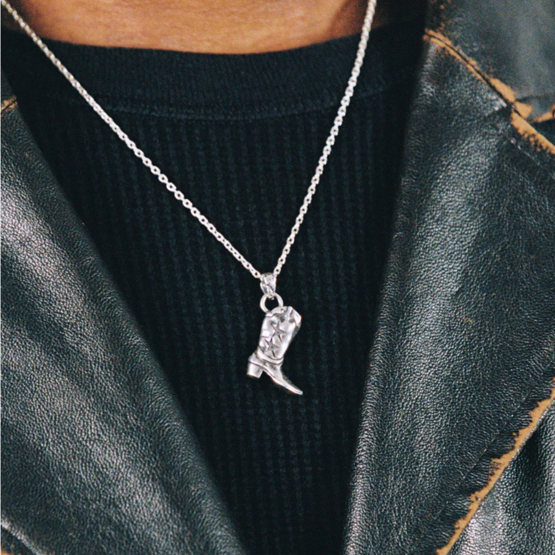 Boot Necklace