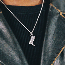 Boot Necklace