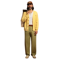 Pantalon Baggy Coton Green