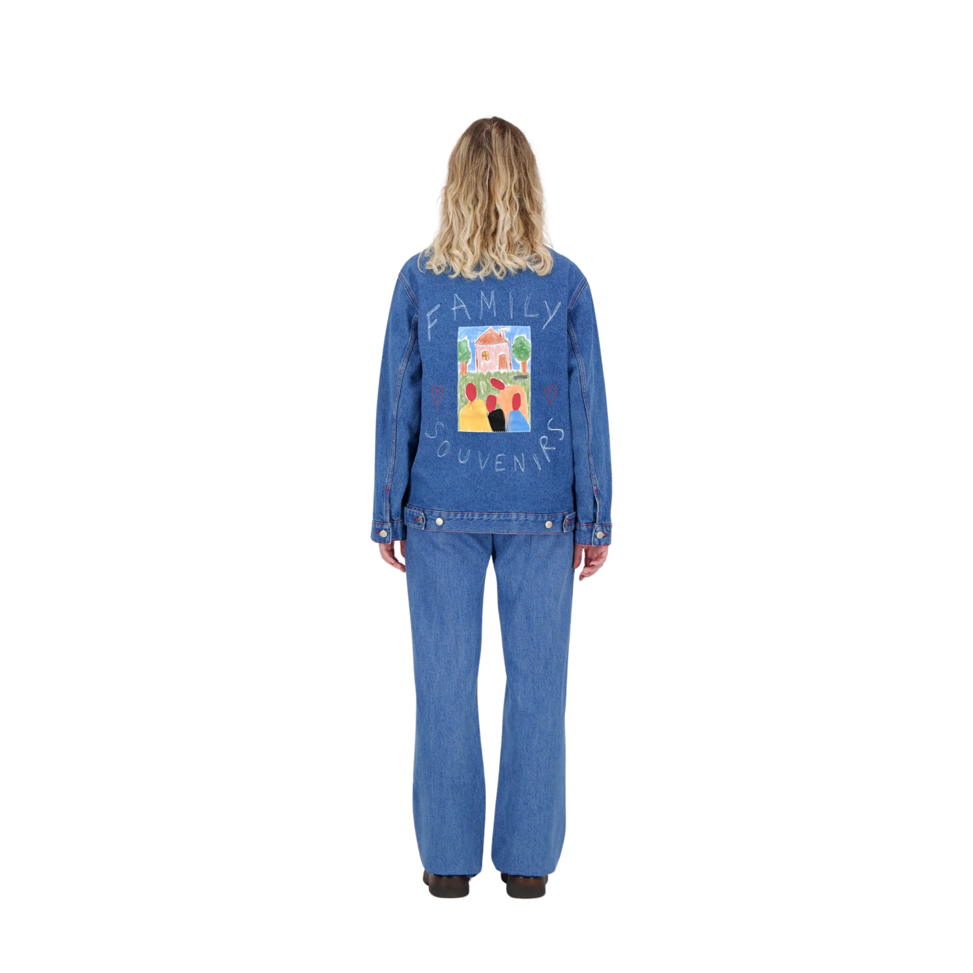 Family Souvenir Denim Jacket