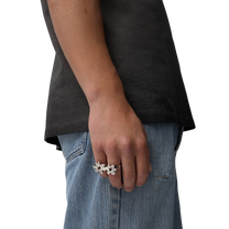 Flower Knuckle Ring