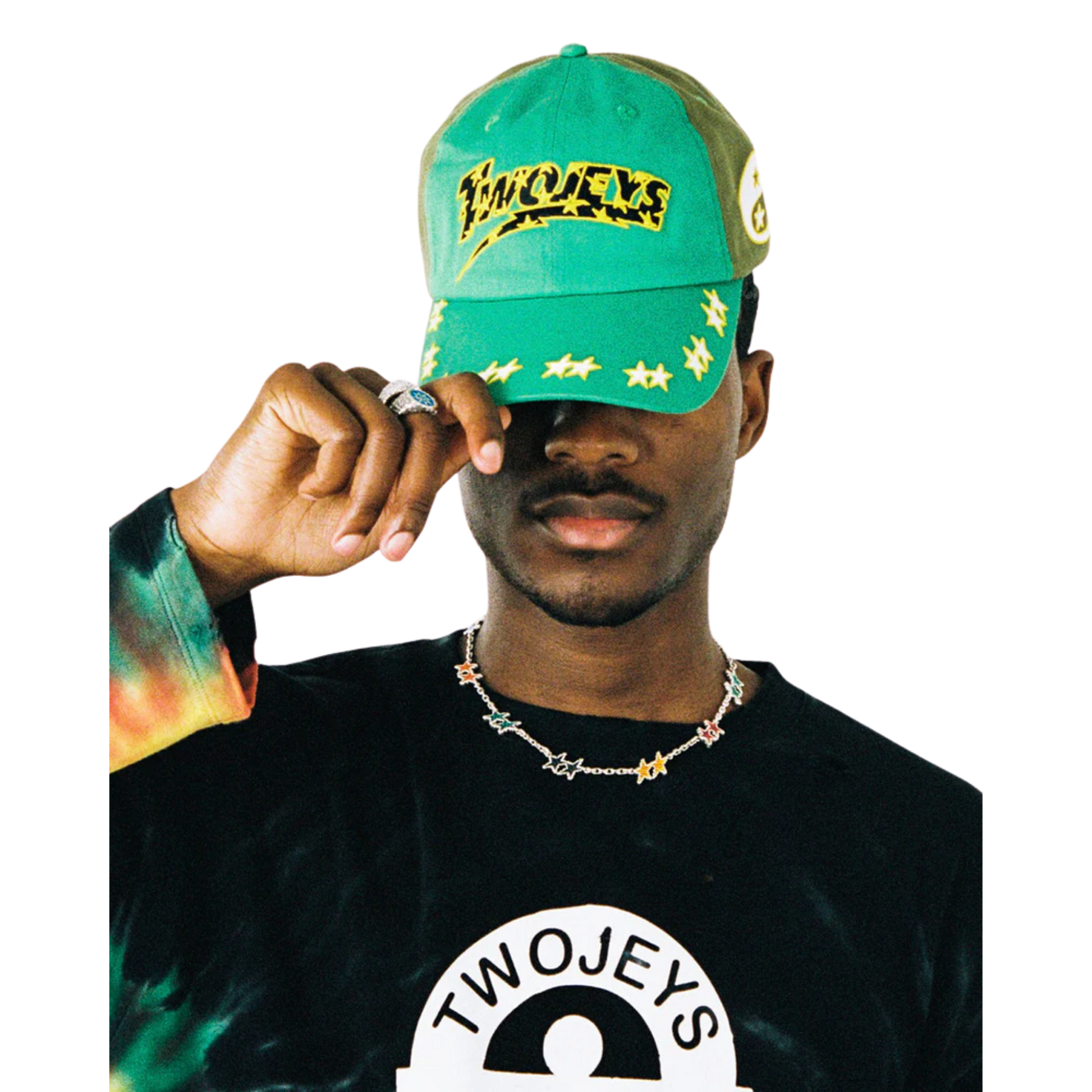 Embroidered Green Dad Cap