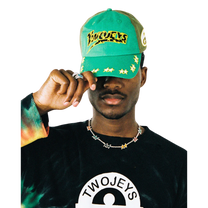 Embroidered Green Dad Cap