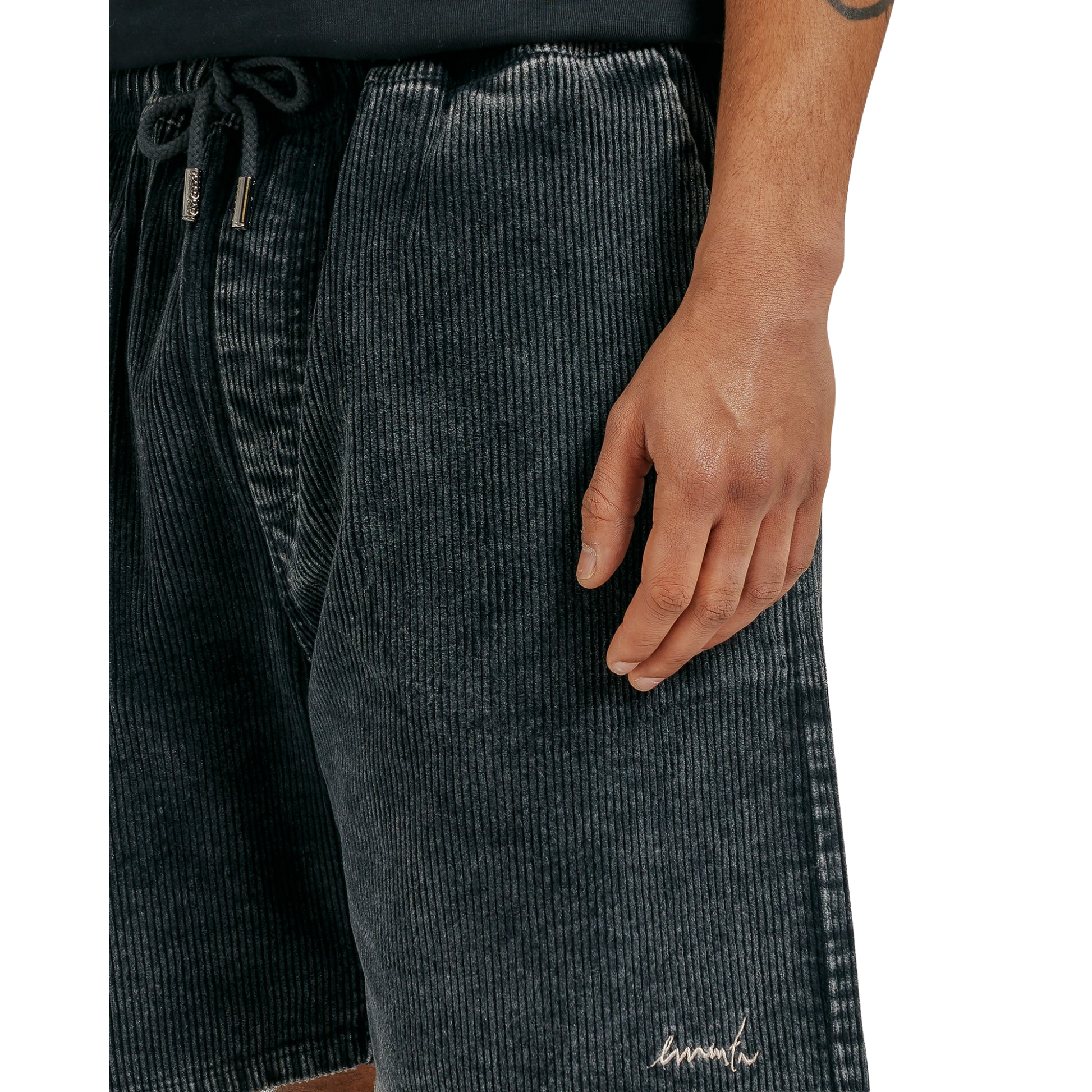 MAGOADO WASHED CORD SHORTS BKW