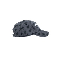 All-Over Black Dad Cap
