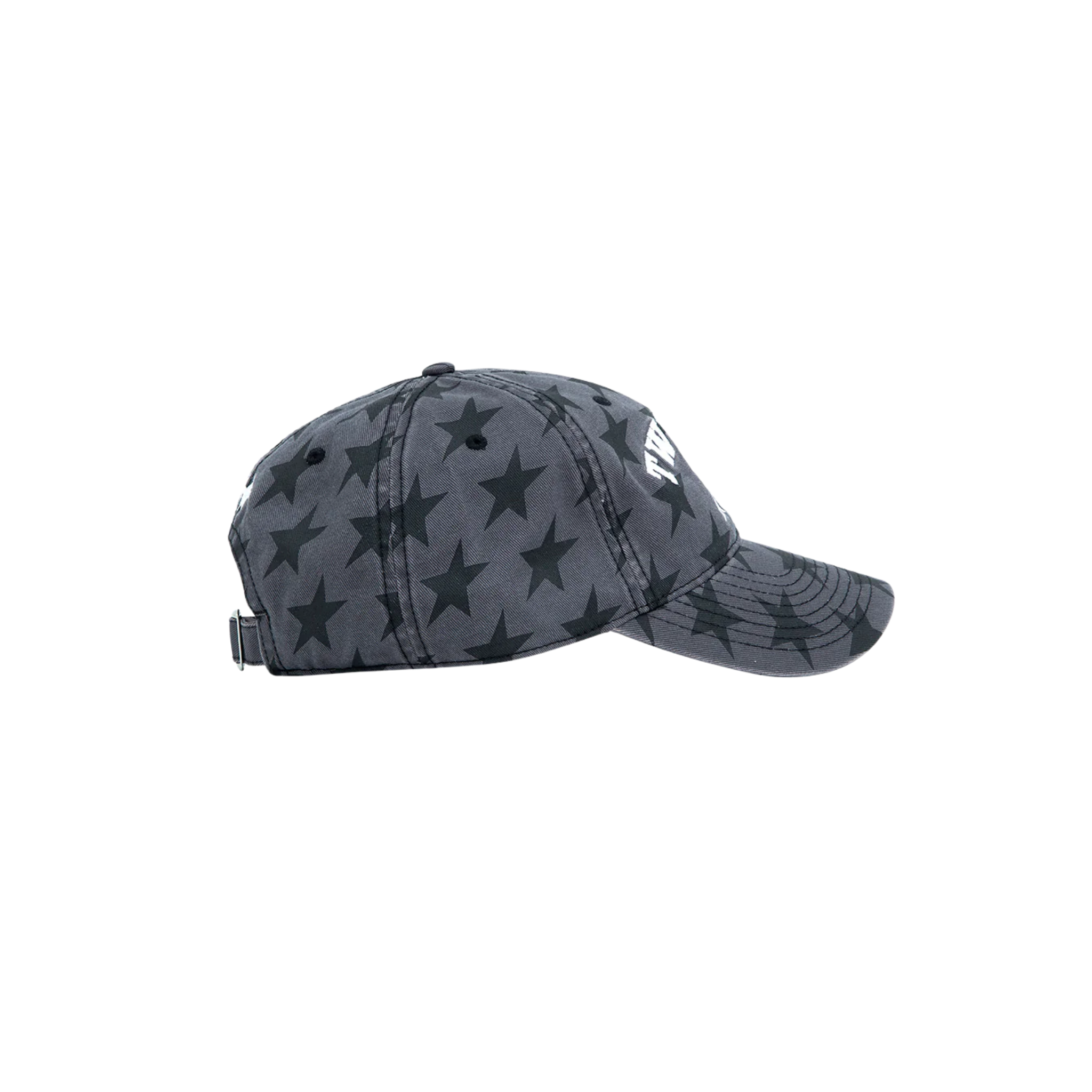 All-Over Black Dad Cap