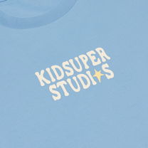 The Boy who Jumped the Moon Tee Light Blue