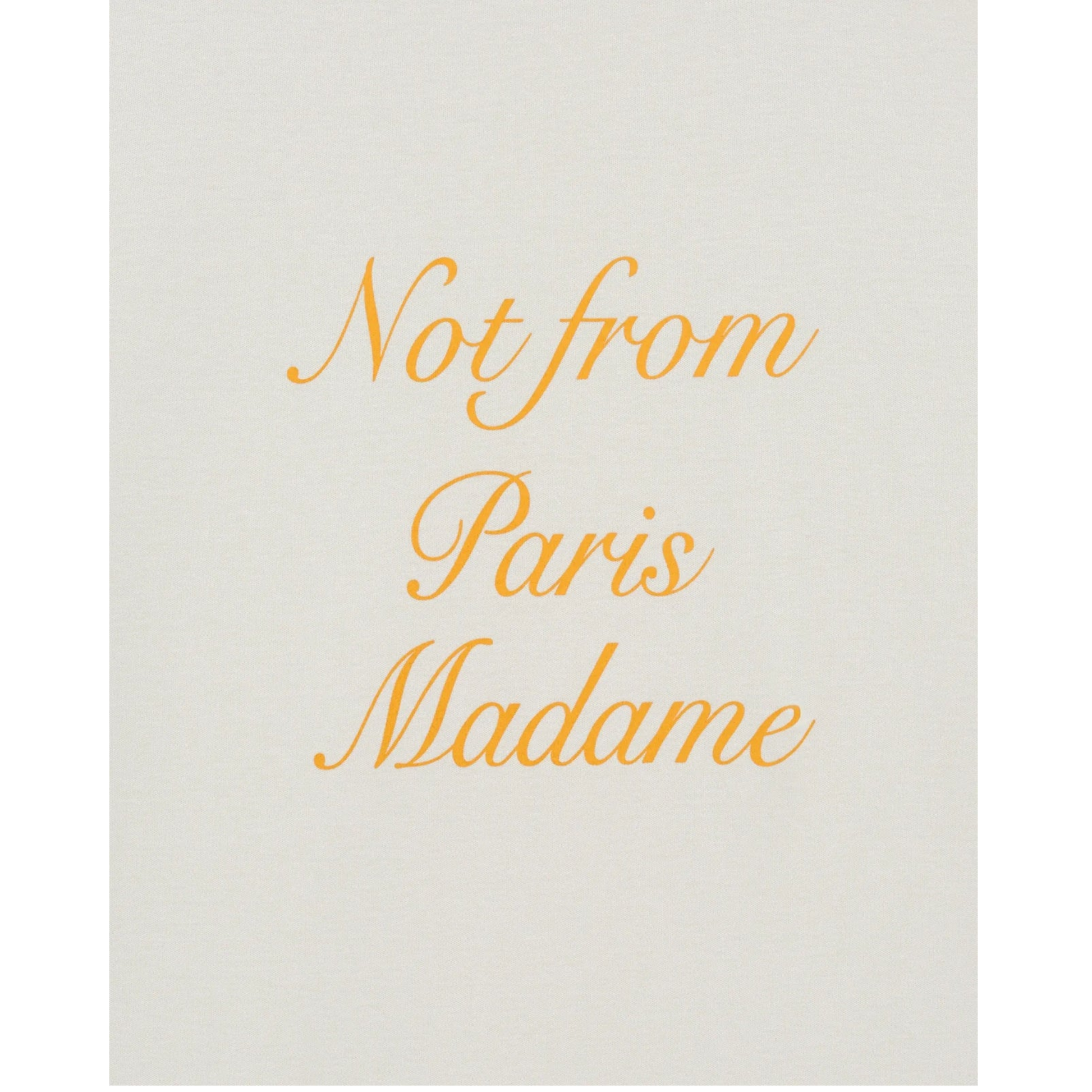 Le T-Shirt Slogan Calligraphie