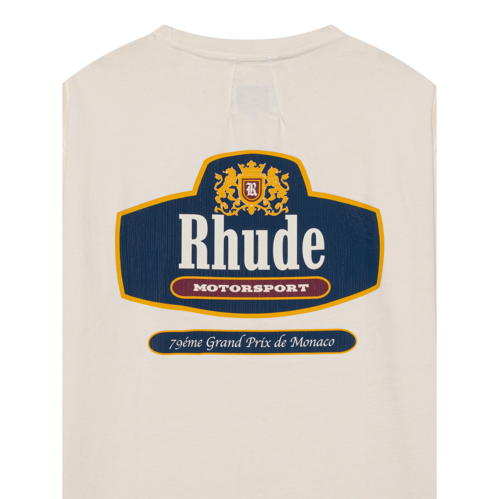 RHUDE RACING CREST TEE VINTAGE