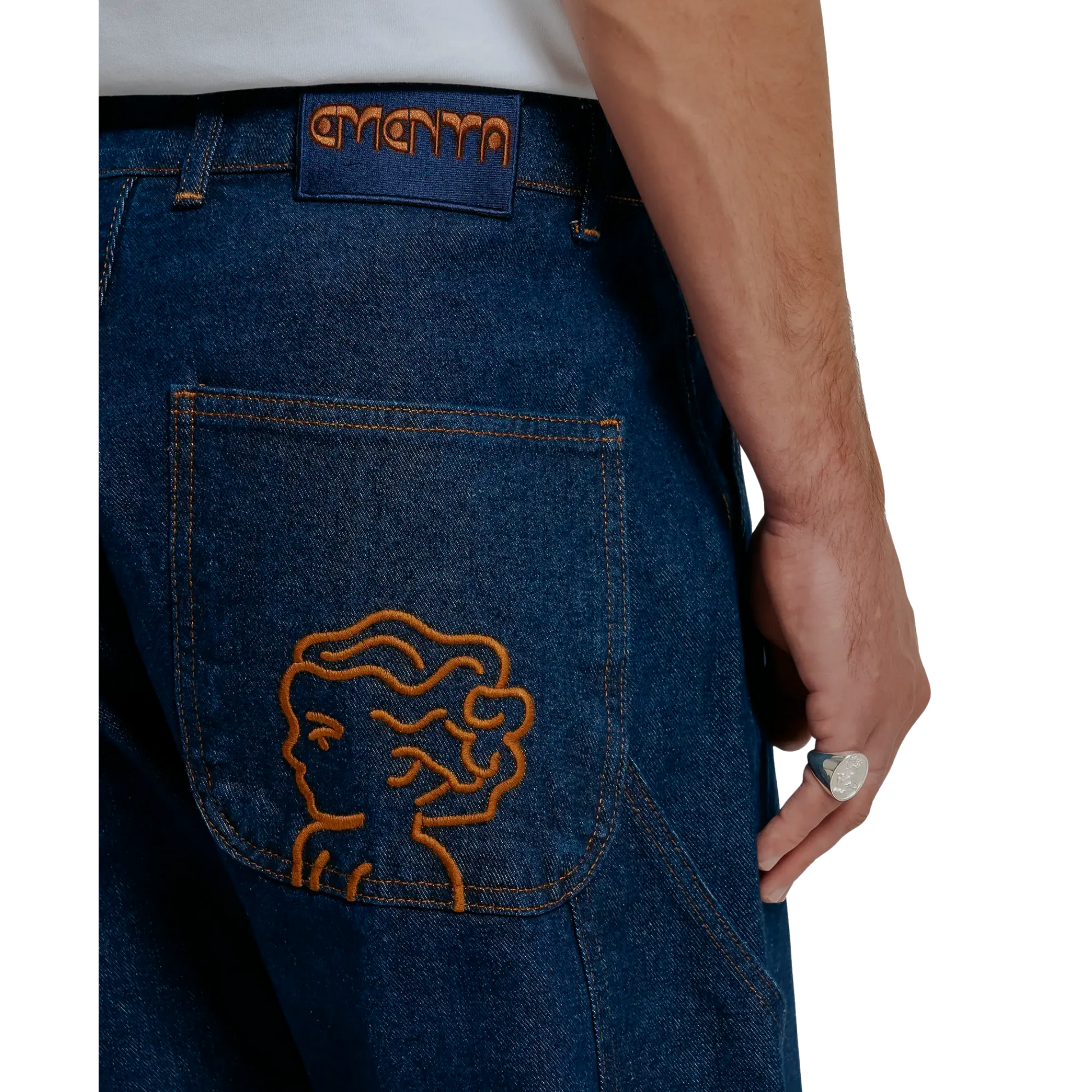 MAGOADO CARPENTER DENIM PANTS