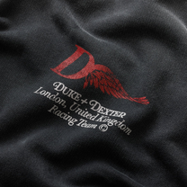 DR1 HELMET WASHED BLACK HOODIE