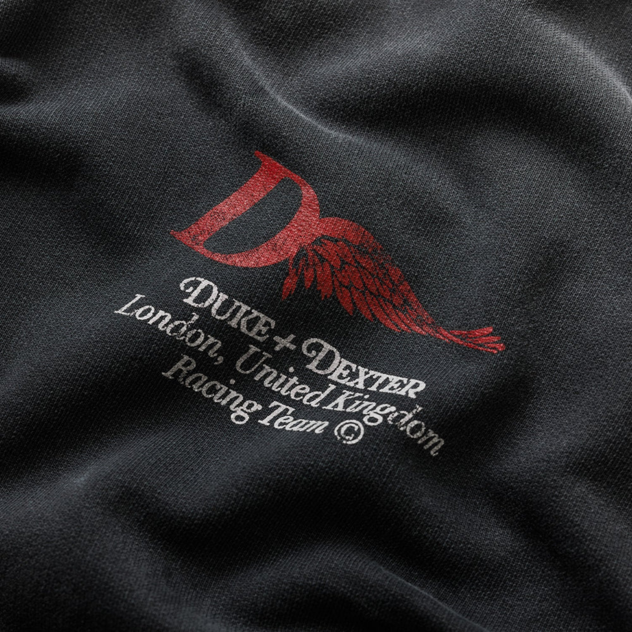 DR1 HELMET WASHED BLACK HOODIE