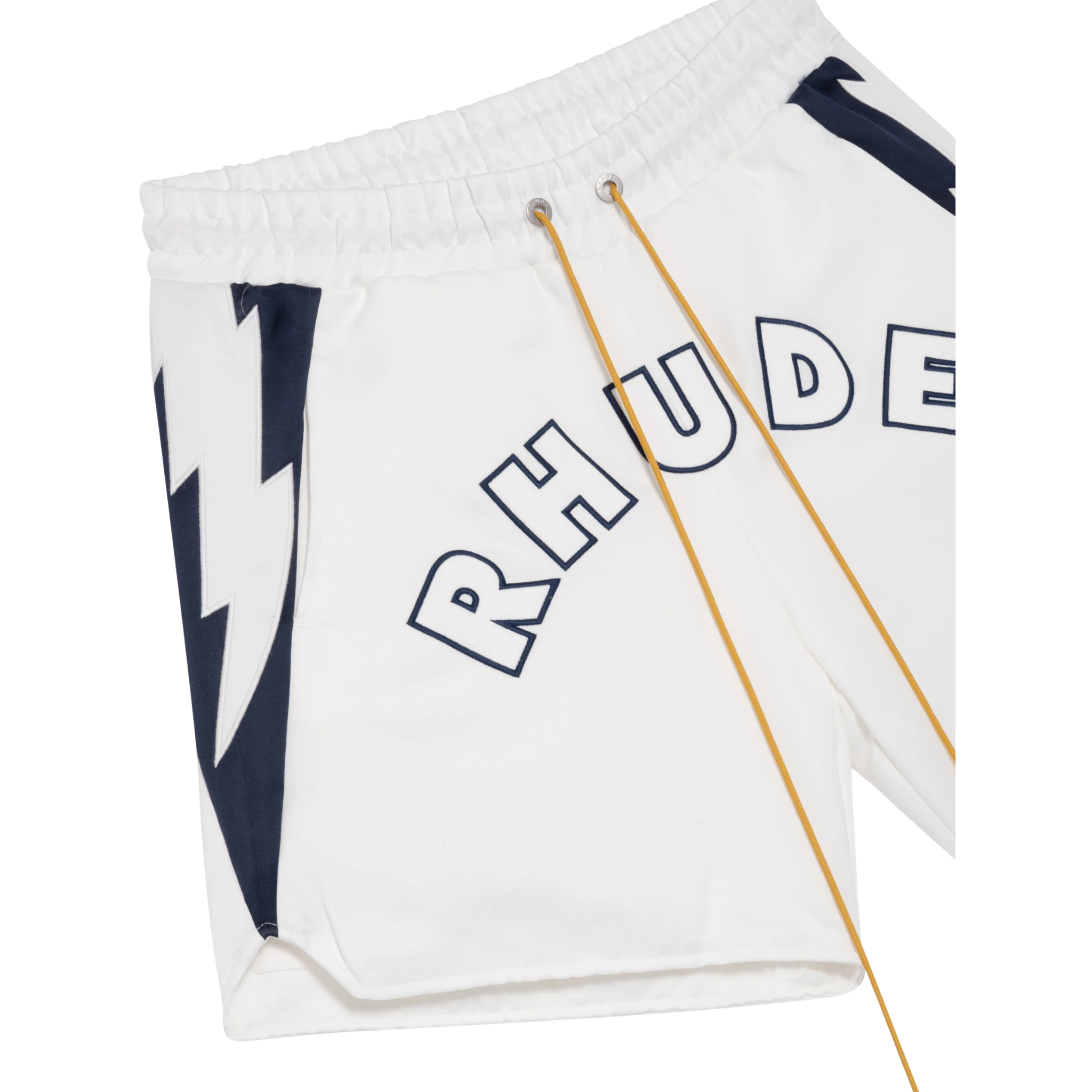 LOGO LIGHTNING SHORTS White / Navy