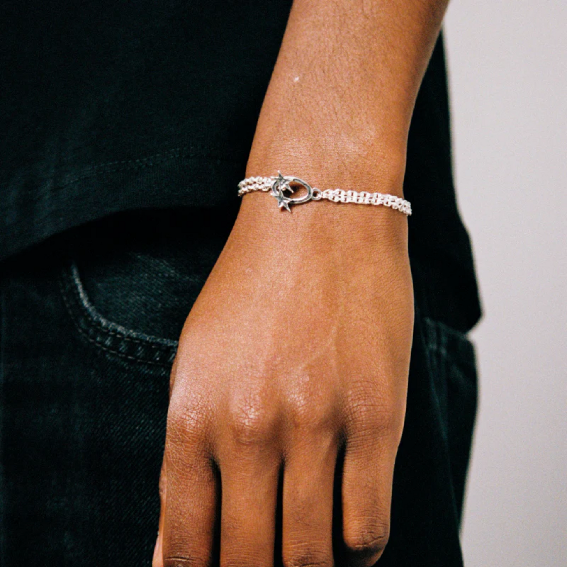 Icon Double Chain Bracelet
