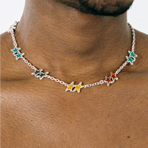 Melted Stars Necklace