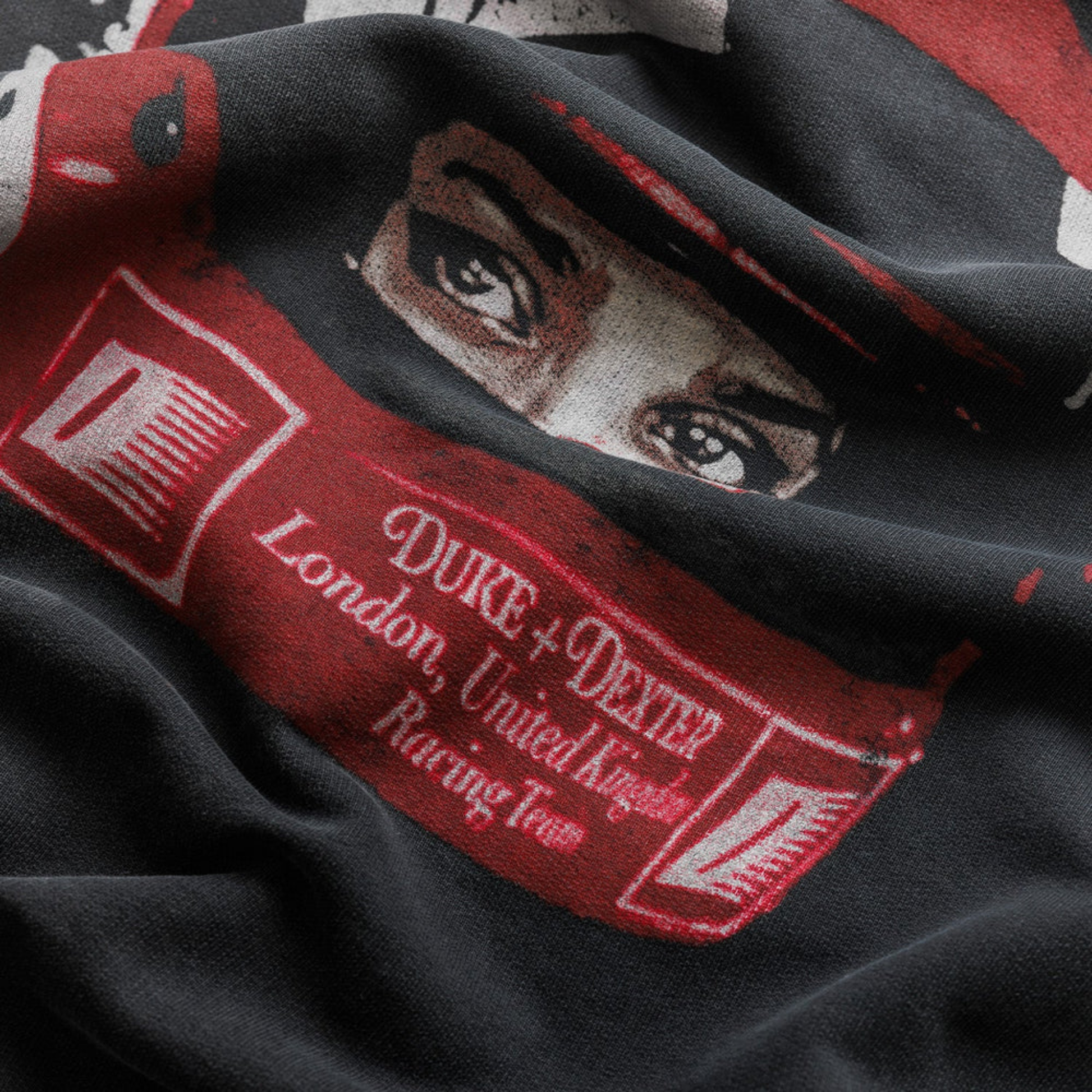 DR1 Helmet Washed Black Hoodie