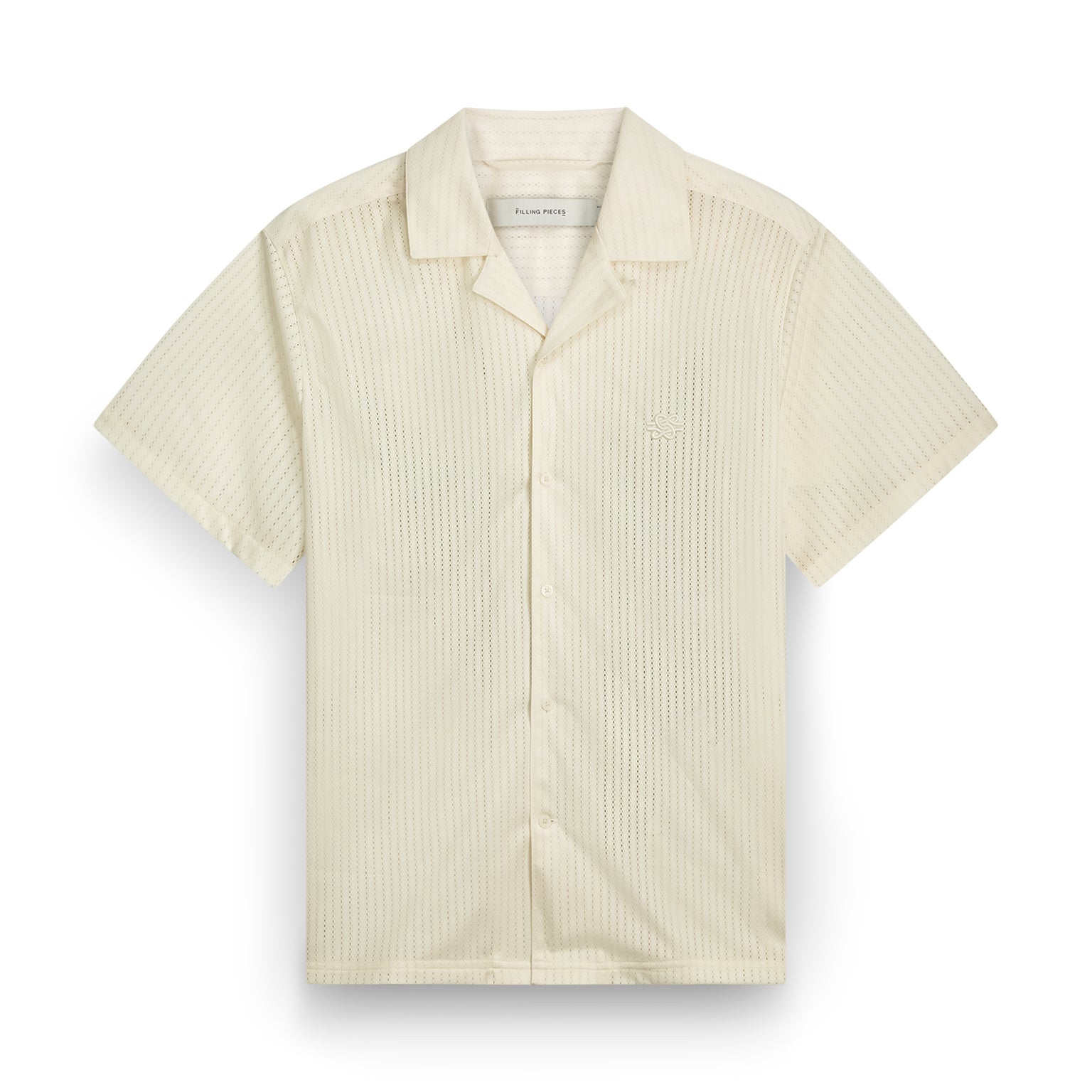 Resort Shirt Mesh Antique White