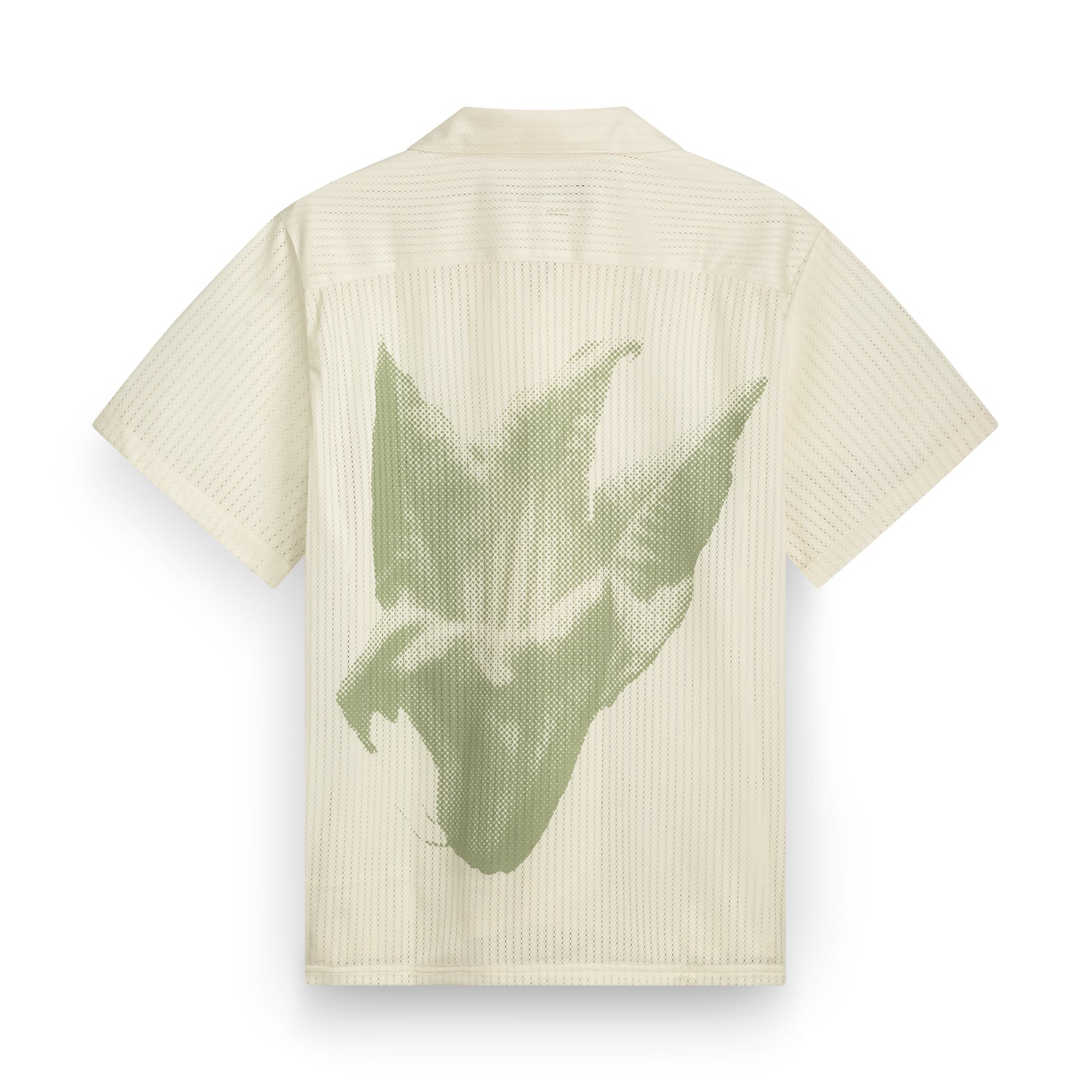 Resort Shirt Mesh Antique White