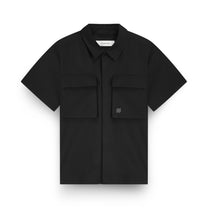 Resort Shirt Drapy Black