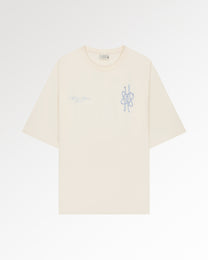 T-Shirt Boxy Film Strip Antique White
