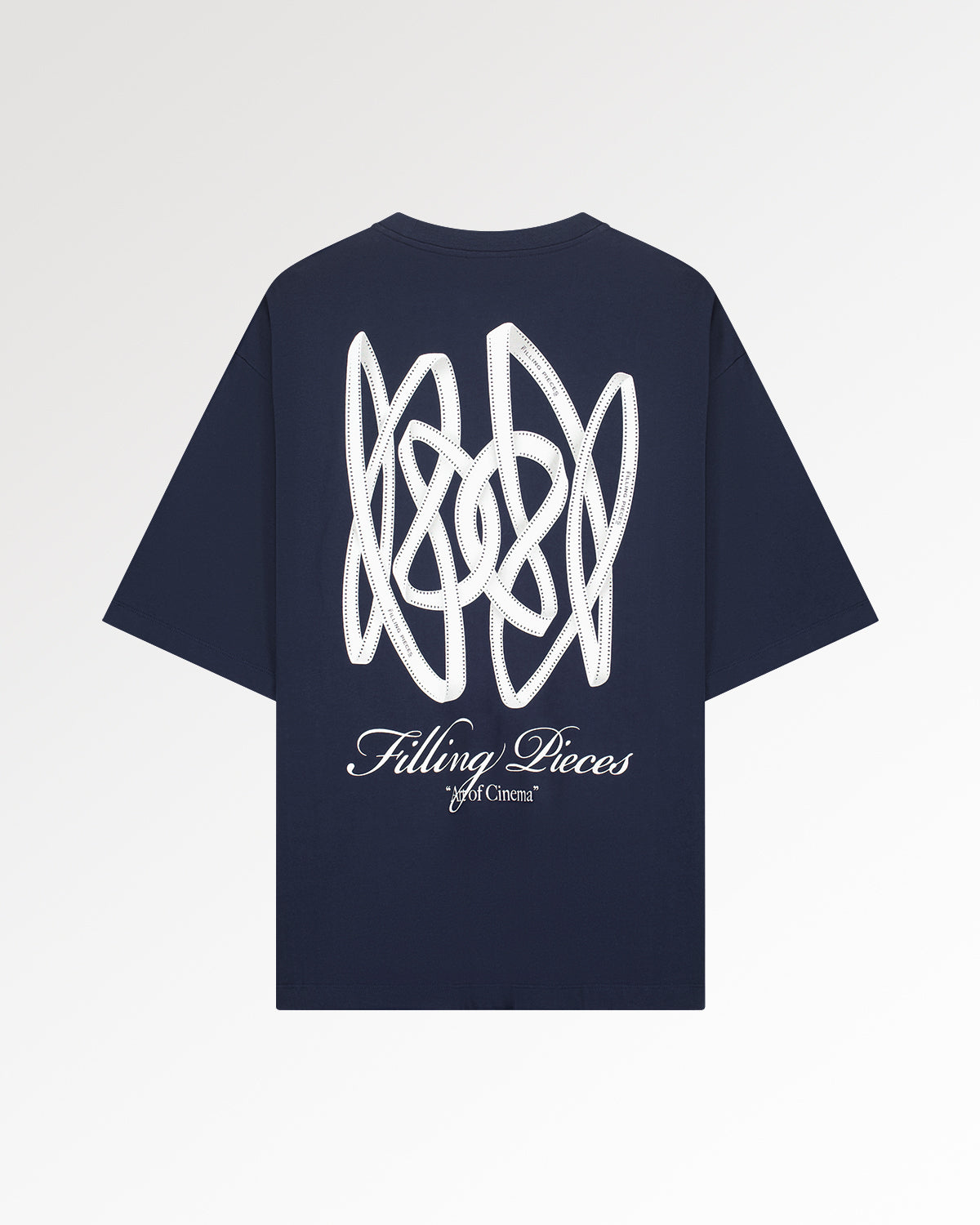 T-Shirt Boxy Film Strip Maritime Blue