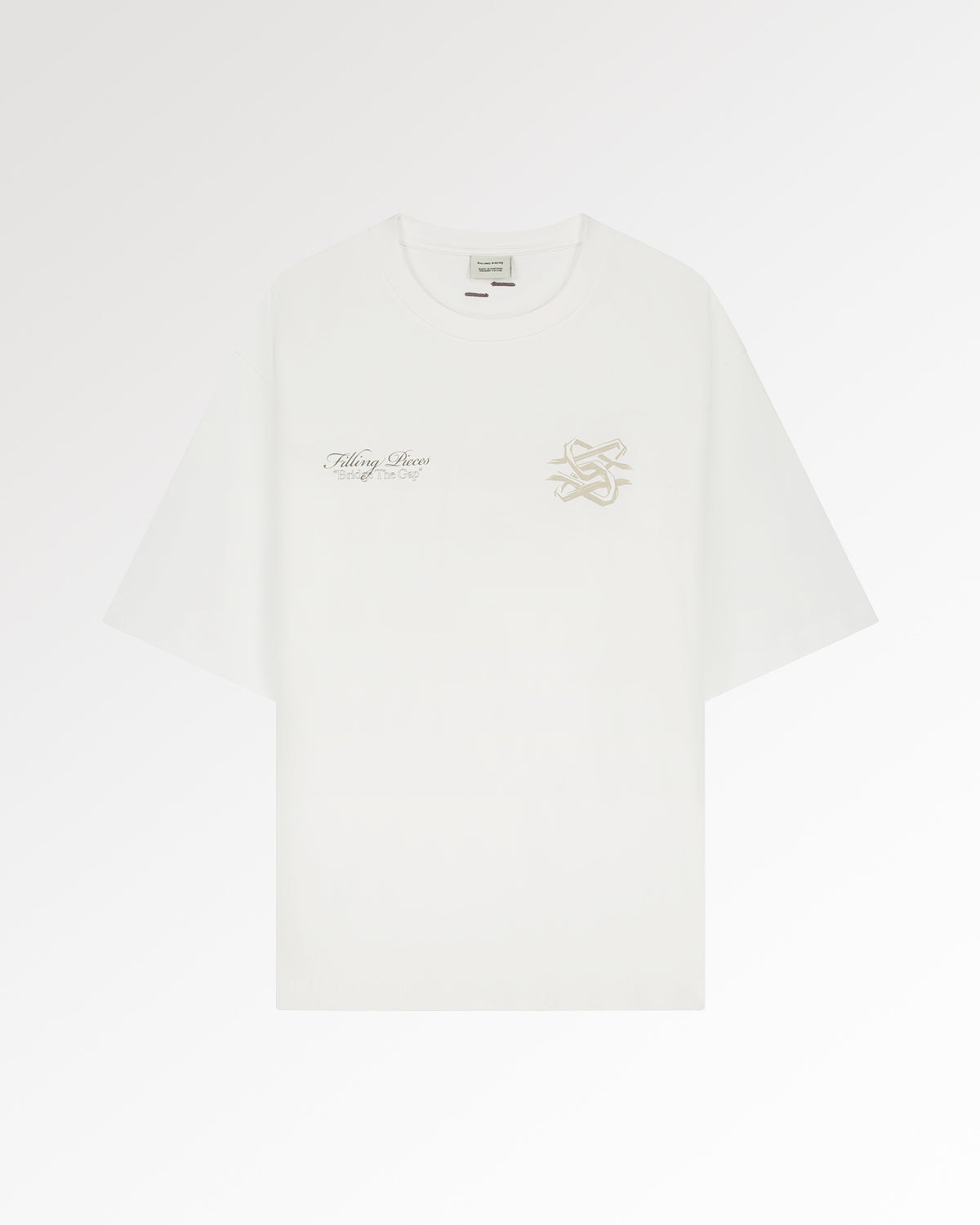 T-Shirt Boxy Bridge the Gap White