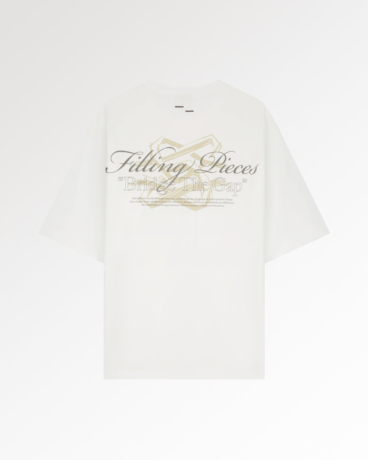 T-Shirt Boxy Bridge the Gap White