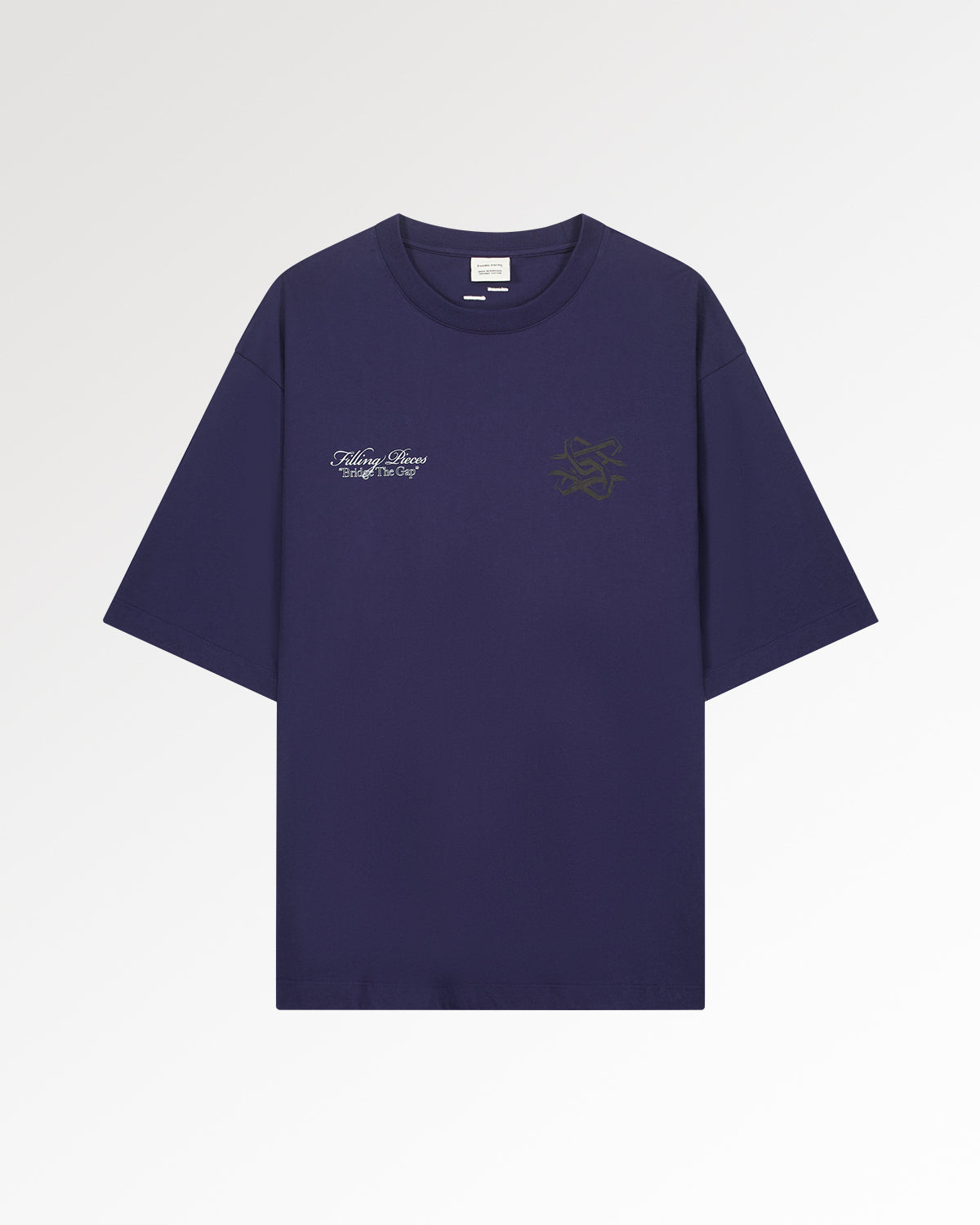 T-Shirt Boxy Bridge the Gap Maritime Blue