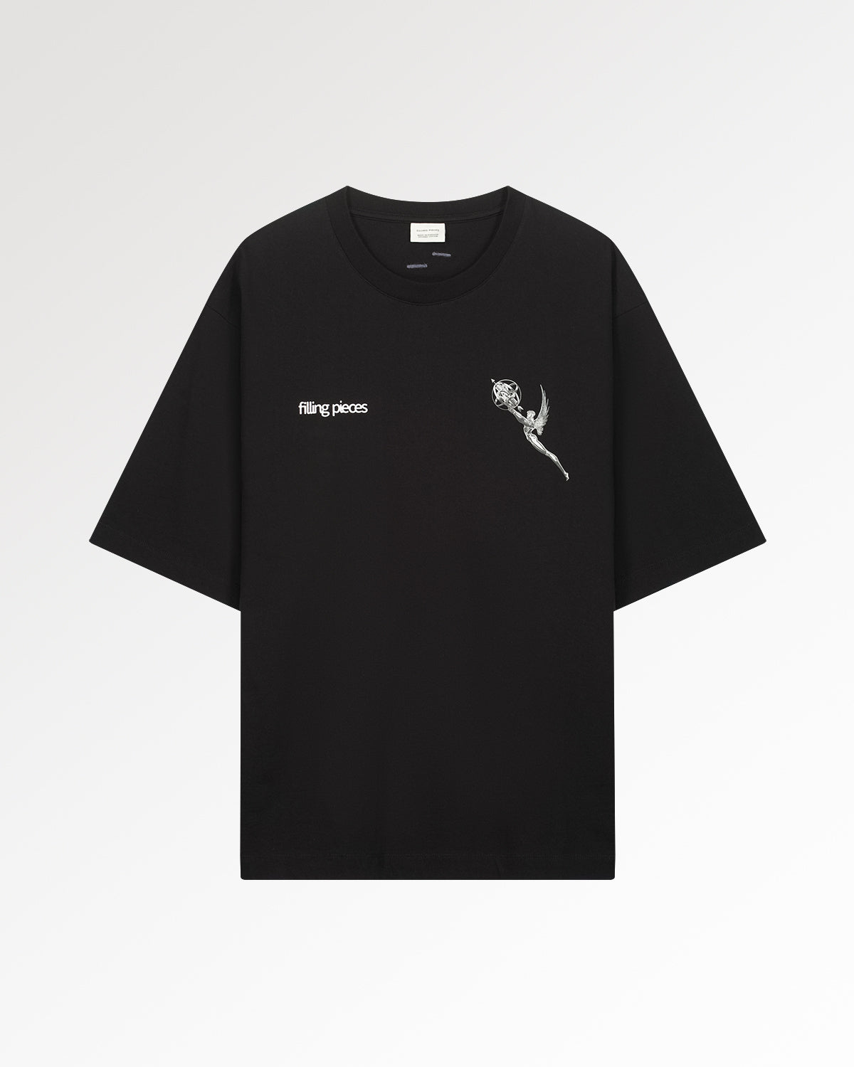 T-Shirt Boxy Chrome Trophy Black