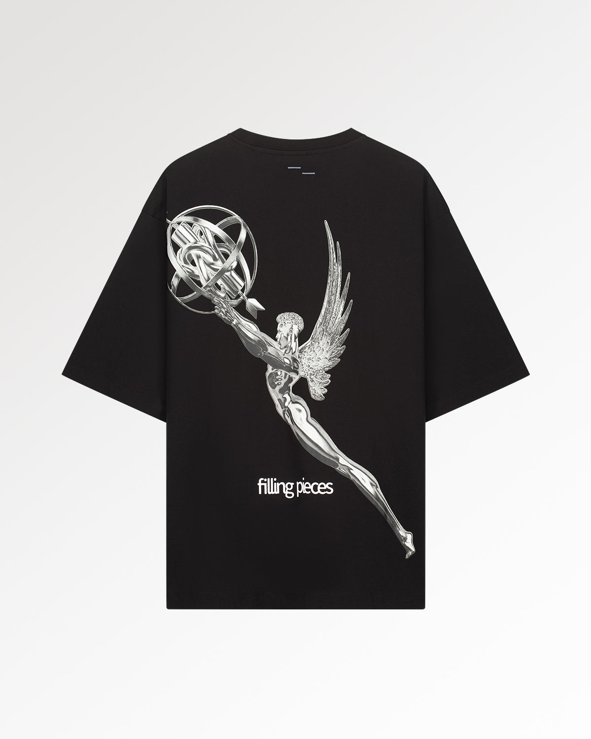 T-Shirt Boxy Chrome Trophy Black