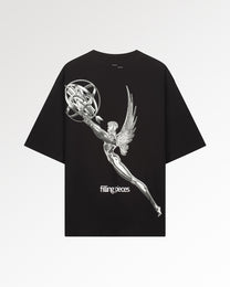T-Shirt Boxy Chrome Trophy Black