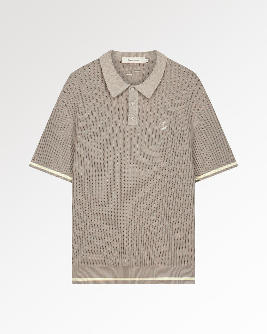 Knit Polo Boucle Pure