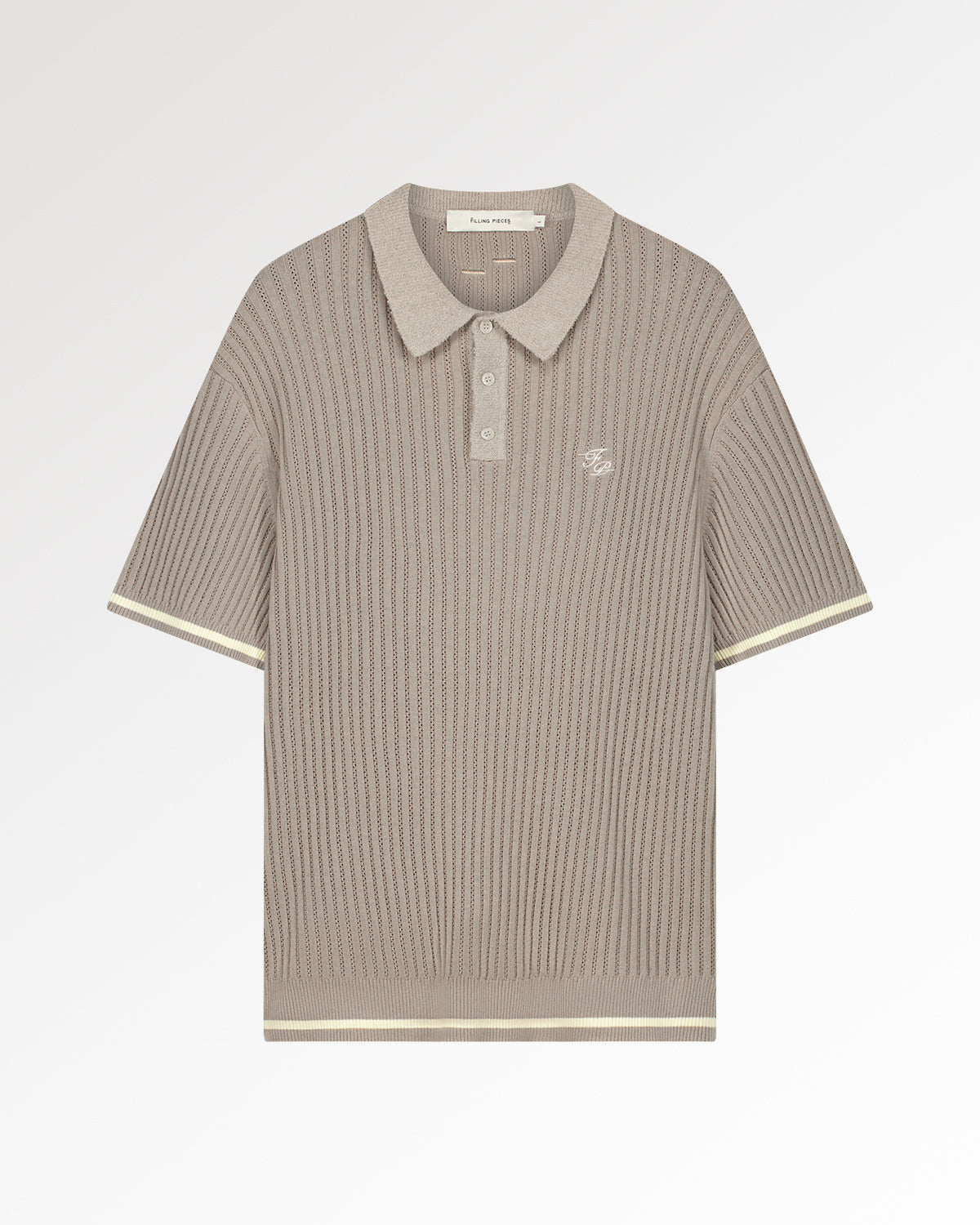 Knit Polo Boucle Pure